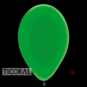 GLOBO SEMPERTEX R12 CRISTAL VERDE x 10