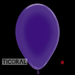 GLOBO S R12 CRISTAL 351 VIOLETA x 50