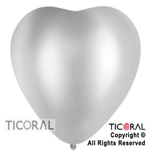 GLOBO S CON FORMA 16 SATIN BLANCO x 50