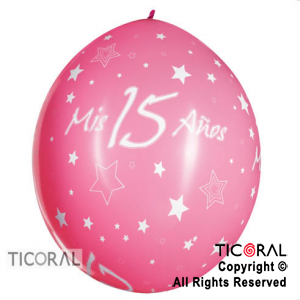 PIATA S R36 INF FASHION MIS 15 AOS ESTRELLAS ROSA x 1