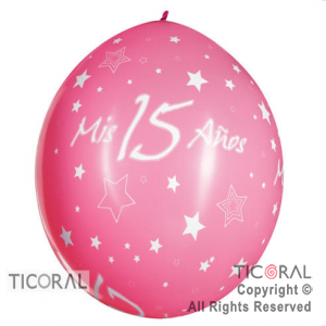 PIATA S R36 INF FASHION MIS 15 AOS ESTRELLAS ROSA x 1