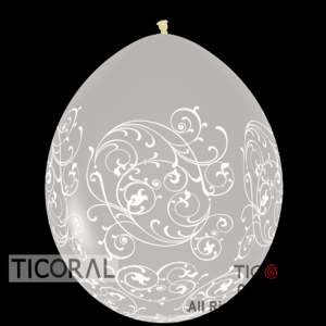 PIATA S R36 INF CRISTAL FILIGRANA TINTA BLANCA x 1