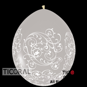 PIATA S R36 INF CRISTAL FILIGRANA TINTA BLANCA x 1