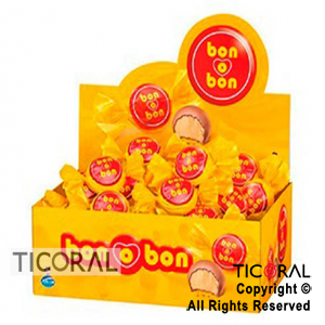 GOLO BOCADO BONOBON CHOCOLATE CON LECHE X 30 UNIDADES (15GS C/U)  X 1