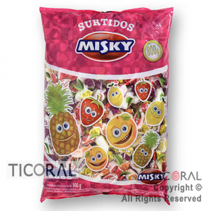 CARAMELO MASTICABLE MISKY X 800GR X 1