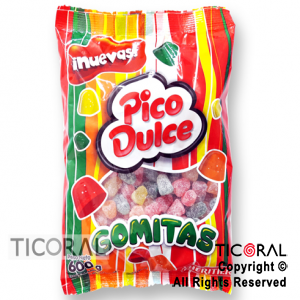 GOLO GOMITAS PICO DULCE 6 BOLSAS X 600 GRS x 1