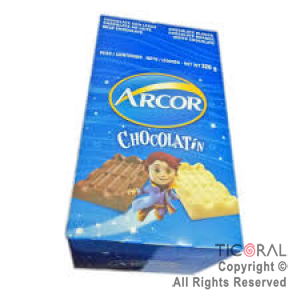 GOLO CHOCOLATE ARCOR BLANCO X 20 UNIDADES (8GS C/U)  X 1