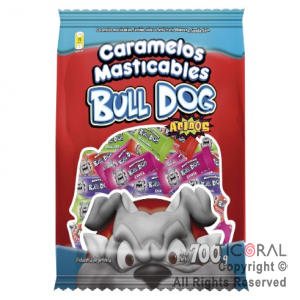 CARAMELO MASTICABLE BULL DOG X 700GR x 1