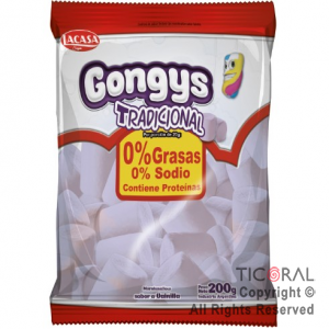 MALVAVISCOS GONGYS VAINILLA TRADICIONAL 12 X 200GR X 1