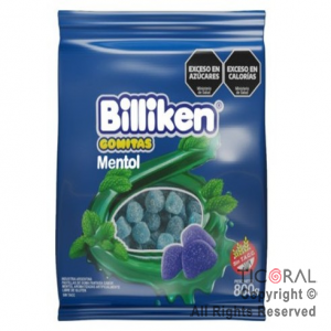 GOMAS BILLIKEN MENTOL X 800 GR x 1