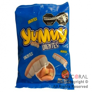 Gomitas Yummy dientes x 500 gr