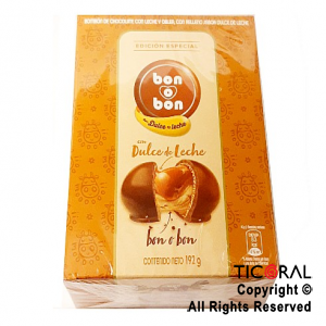 GOLO BOCADO BONOBON DULCE DE LECHE X 12 UNIDADES (16GS C/U)  X 1