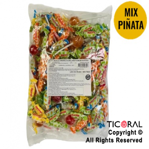 GOLO MIX PARA PIATA CHUPETINES Y CARAMELOS SURTIDOS X 520 GR x 1