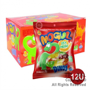 GOMITAS MOGUL DINOS 30 GRS c/u X 12 UNIDADES (360GR) x 1