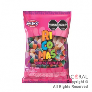 GOMITAS RICOMAS CONITOS FRUTAL (500GR) x 1