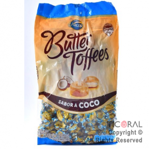 CARAMELO BUTTER TOFFEES RELLENO COCO X 822GR x 1