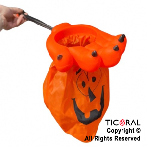 BOLSA MANO CARAMELERA HALLOWEEN GARRA x 1