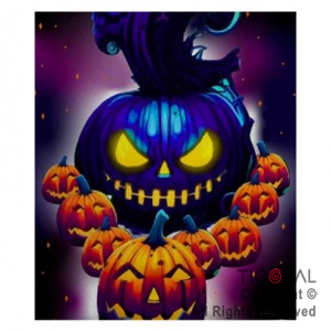 HALLOWEEN NEGRO SERVILLETA PREMIUM x 20