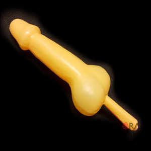 MARACA PENE SUPER x 1 UNIDAD (7CMX25CM) COLOR PIEL