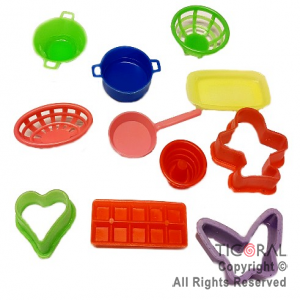 MINI SET DE COCINA PLASTICOS x 36