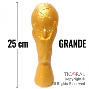 COPA MUNDIAL PLASTICA GRANDE 25 CM X 1