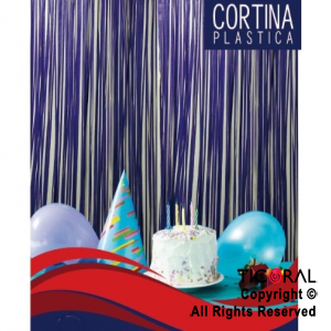 CORTINA LISA COLOR (IP)  LILA 2.2 MT X 80CM x 1