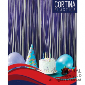 CORTINA LISA COLOR (IP)  LILA 2.2 MT X 80CM x 1