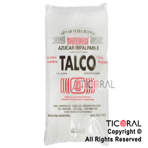 AZUCAR IMPALPABLE TALCO DEWEY X 1KG x 1