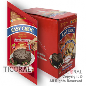 EASYCHOC SEMI AMARGO 12 X 150GR X 1 MAPSA