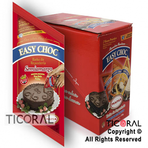 EASYCHOC SEMI AMARGO 12 X 150GR X 1 MAPSA