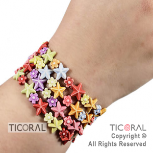 PULSERA FLORCITAS HS2208 x 6