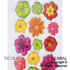 STICKER FLORES HS5658-14 x 12