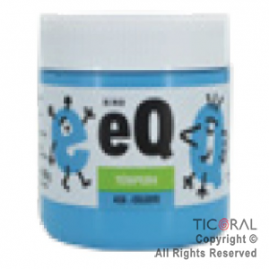 TEMPERA EQ 418 CELESTE 200ML X 3 UNIDADES