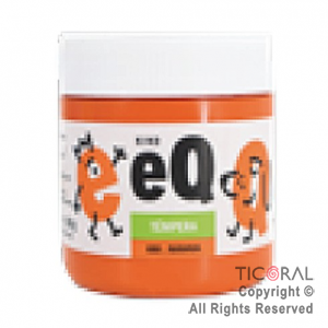 TEMPERA EQ 600 NARANJA 200ML X 3 UNIDADES