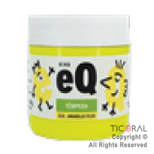 TEMPERA EQ 315 FLUO AMARILLO 200ML X 3 UNIDADES