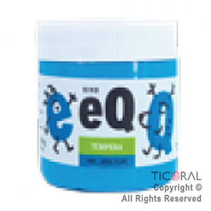 TEMPERA EQ 403 FLUO AZUL 200ML X 3 UNIDADES