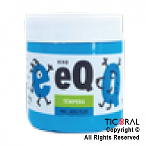 TEMPERA EQ 403 FLUO AZUL 200ML X 3 UNIDADES